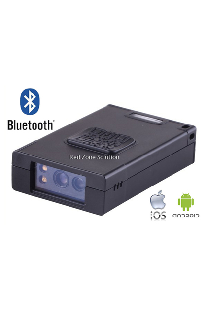 REDTECH MS3300D 2D Imager Mobile Bluetooth Barcode Scanner -Support Android & iOS